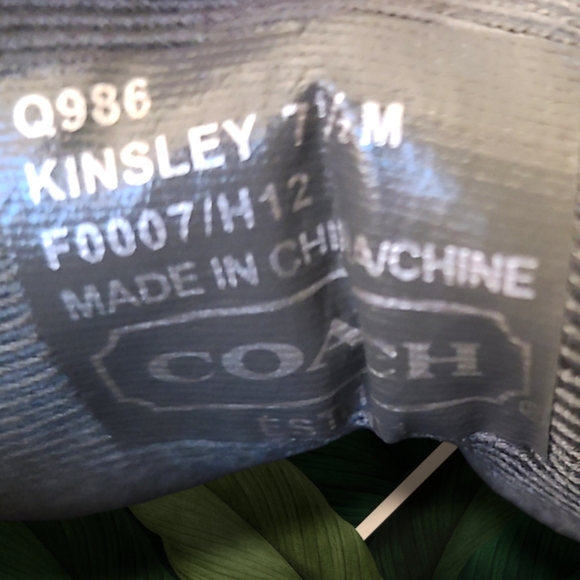 Coach Kinsley Fashion Sneaker Size 7.5 - Picture 8 of 12